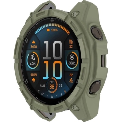 VSECHNONAMOBIL 95957 TPU HALF COVER Kryt pro Garmin Enduro 3 zelený