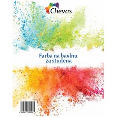 Chevas barvy na bavlnu za studena 20 g 34 růžová