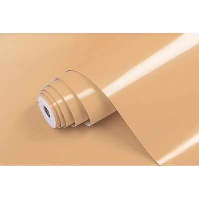 Patifix Самозалепващо фолио бежово гланцово - ширина 45 см