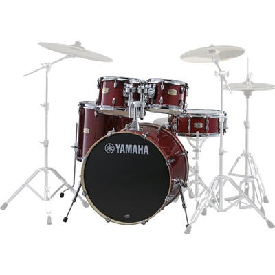 Yamaha SBP0F5 Stage Custom Cranberry Red Акустични барабани-комплект (SBP0F5CR)