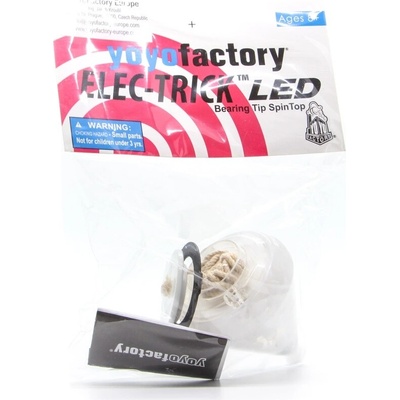 YoYoFactory Elec-Trick LED Svítící Káča Bílá – Zboží Mobilmania