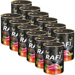 RAFI Cat Възрастни Пате с Патешко 12 x 400 г