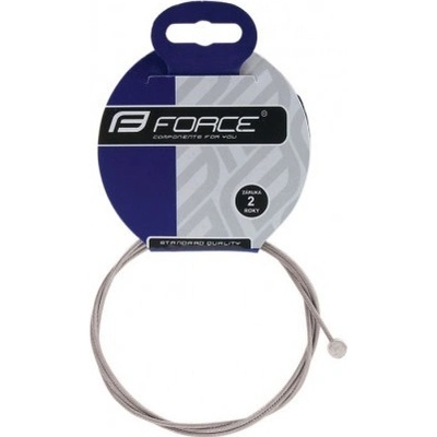 FORCE Brzdové lanko MTB 2 m/1,5 mm, nerez