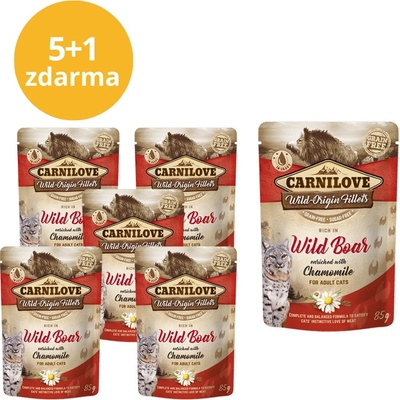 Carnilove Cat Wild Boar with Chamomile 85 g