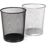 OPTIMA Кошница за хартия с метална мрежа optima черна 20l 22681 (22681)