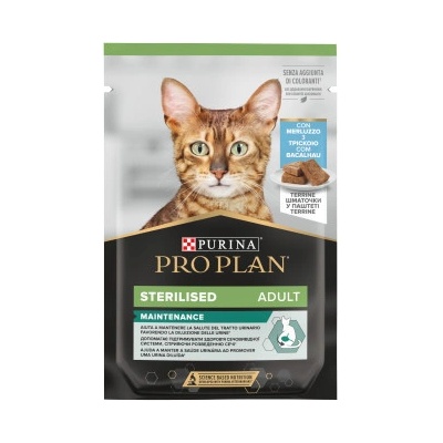 Purina Pro Plan Cat Sterilised treska 75 g