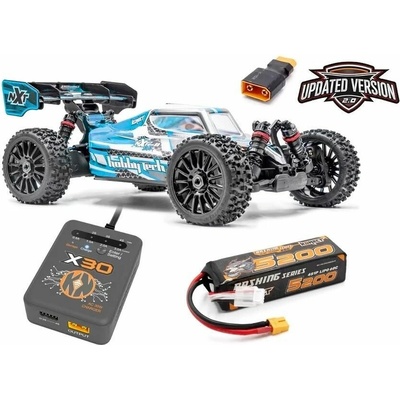 Spirit NXT EVO RR 2.0 Brushless buggy - modrá (vr. LiPo a nabíjače)