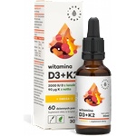 Aura Herbals В подкрепа на костите, имунитета и мозъчната функция - Витамин D3 + K2 + Oмега-3, 30 ml капки Aura Herbals (11136 AH)