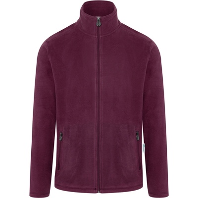 Karlowsky fleecová mikina KY153 Aubergine