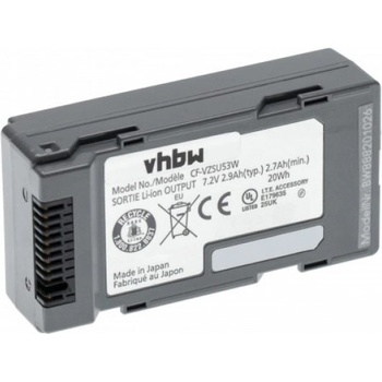 Image 1 of VHBW Батерия за Panasonic Toughbook CF-H1 / CF-H2 / CF-U1, 2900 mAh (888201026)