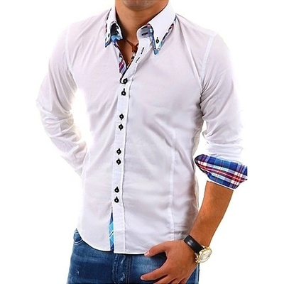 Carisma košeľa pánska H-110 dlhý rukáv slim fit
