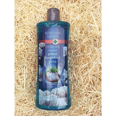 Bohemia Herbs Dead Sea relaxační jemná koupelová pěna 500 ml