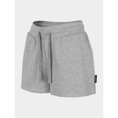Outhorn HOL22-SKDD600 WARM dámské kraťasy LIGHT GREY MELANGE
