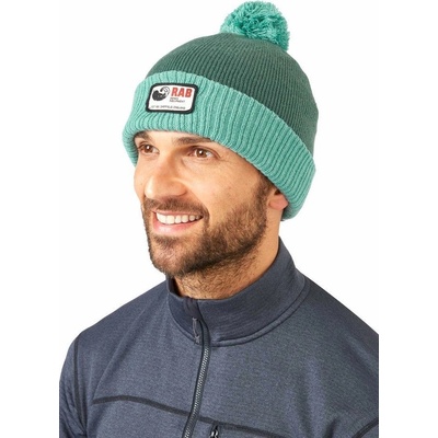 RAB Essential Bobble green slate/glacier blue