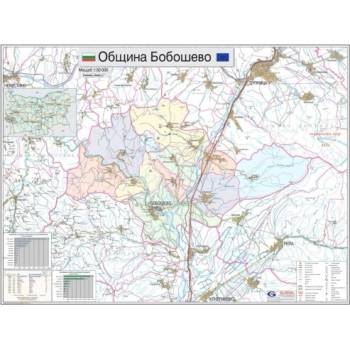 Mapmedia Карта на община Бобошево