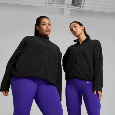 Puma WINTER TECH POLAR FLEECE JACKET W 525808-01 Čierna