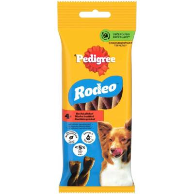 PEDIGREE Rodeo лакомство за кучета с говеждо 4 бр. / 70 г