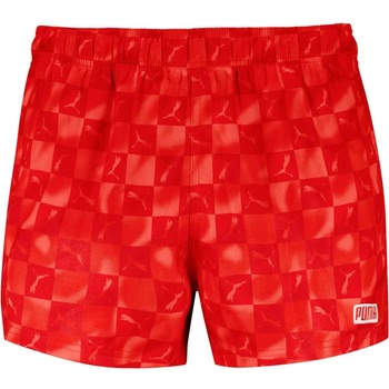 PUMA Бански гащета Puma 701237071 swimming shorts - Red (Red Glamour Combo)