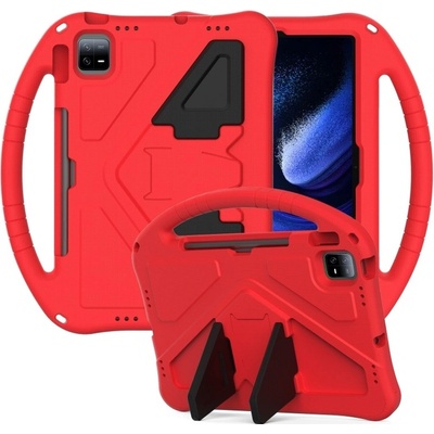 Vsetkonamobil 66647 KIDDO Detský obal pre Xiaomi Pad 6 / Pad 6 Pro červený