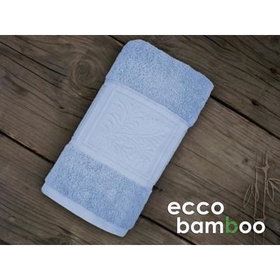 GRENO Ručník Ecco Bamboo 50x90 Luxus světle modrá