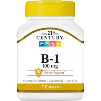 21st Century Vitamin B-1 100 mg [110 Таблетки]