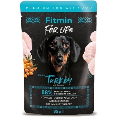 Fitmin For Life пауч пуешко с морски зърнастец 85 г