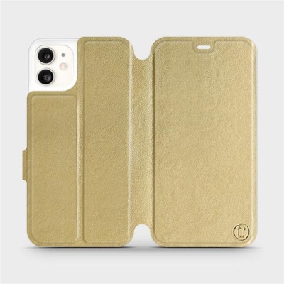 Mobiwear - Apple iPhone 11 - C_GOS Gold&Gray s šedým vnitřkem