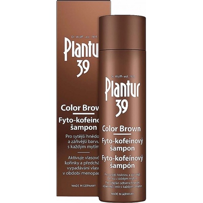 Plantur 39 Color Brown Fyto kofeinový šampon 250 ml