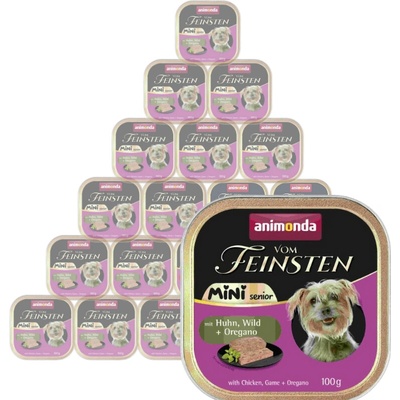 Animonda Vom Feinsten Mini Senior kuře zvěřina oregano 32 x 100 g