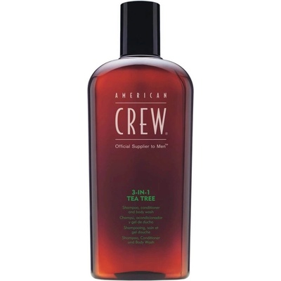 American crew 3V1 Energizing Šampon kondicionér a tělový mycí gel pro muže čistí hydratuje vlasy i tělo American crew 450 ml