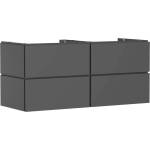 Hansgrohe Xilesa E - Шкаф за мивка, 62x138x55 см, 4 чекмеджета, матово сиво 54306760 (54306760)