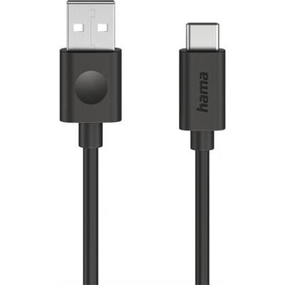 Hama 86447 USB 2.0 USB-A/TYPE-C (60 W) 1,2m černý