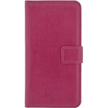 4-OK BOOK WALLET UNIVERSAL WITH POCKET CARD XL 6" růžové