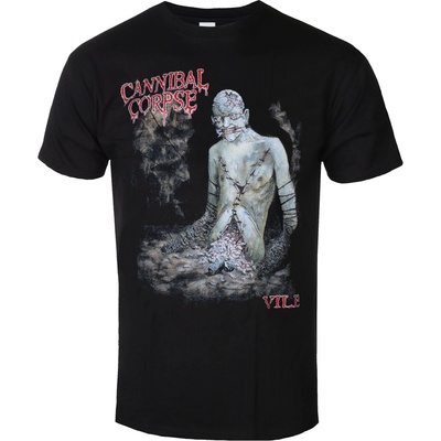 KINGS ROAD мъжка тениска Cannibal Corpse - (Vile Cover) - Черно - KINGS ROAD - 20165304
