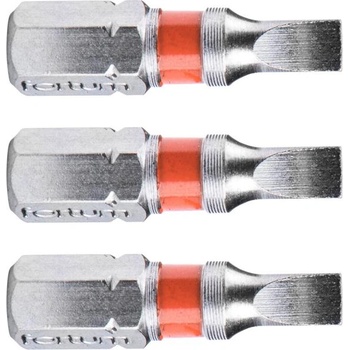 Fortum Комплект от 3 плоски накрайника FORTUM, 4 x 25 мм, S2 4741104 (4741104)