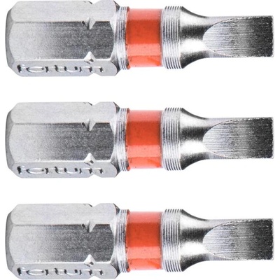 Fortum Комплект от 3 плоски накрайника FORTUM, 4 x 25 мм, S2 4741104 (4741104)