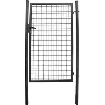 Brána Strend Pro METALTEC ECO, 1000/1800/50x50 mm, hranatý rám, antracit, jednokrídlová, záhradná, Z