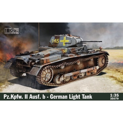 IBG Pz.Kpfw. II Ausf. A2 German Light Tank models 35076 1:35