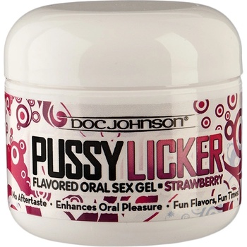 Image 1 of Doc Johnson Pussy Licker Strawberry 57ml