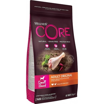 Wellness Core Adult Original Small Breed Turkey & Chicken 1,5 kg