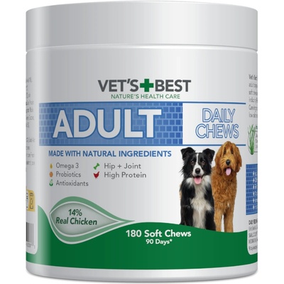 Vet's Best Adult Daily Chews kuřecí 400 g
