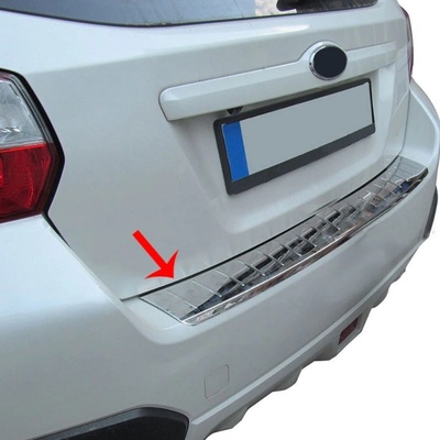 Nerez leštený kryt nakladacej hrany v kufri Subaru XV 2012-2018