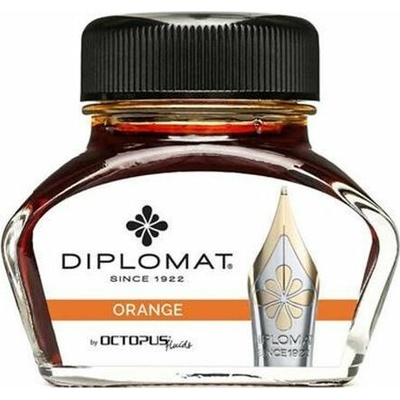 Diplomat inkoust Diplo Octopus sklenice 30 ml oranžová
