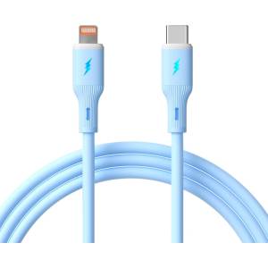 Akyga AK-USB-72 USB-C към Lightning 30W кабел 1 м син (AK-USB-72)