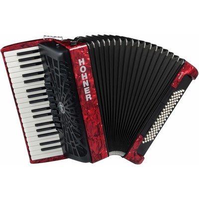 Hohner Bravo III 80 Пиано акордеон Red (A16432)