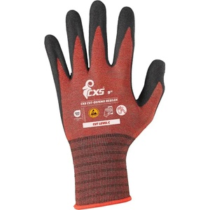 CANIS SAFETY a. s Cxs cut-defend resilex esd / Ръкавици, устойчиви на порязване esd - червени 8 (363024980508)