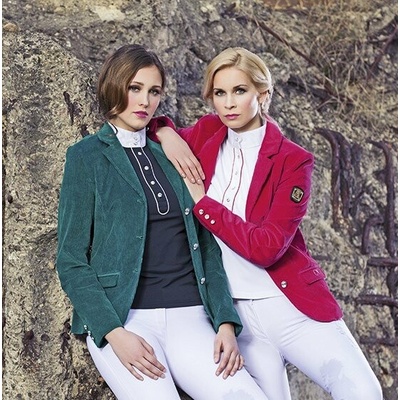 CAVALLINO MARINO HKM Manšestrové sako Zelená – Zboží Dáma