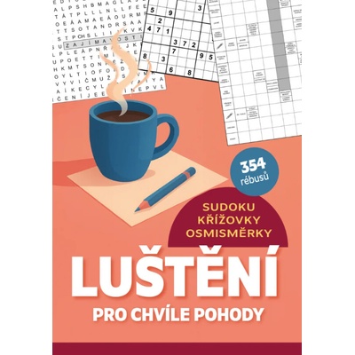 Luštění pro chvíle pohody - sudoku, křížovky, osmisměrky