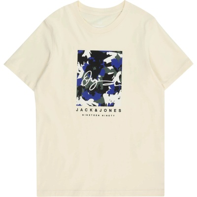 JACK & JONES Тениска 'ARUBA' бежово, размер 140