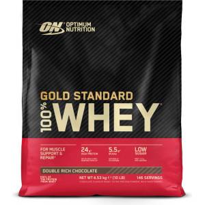 Optimum Nutrition Протеин 100% Whey Gold Standard 4540 g двойно повече шоколад